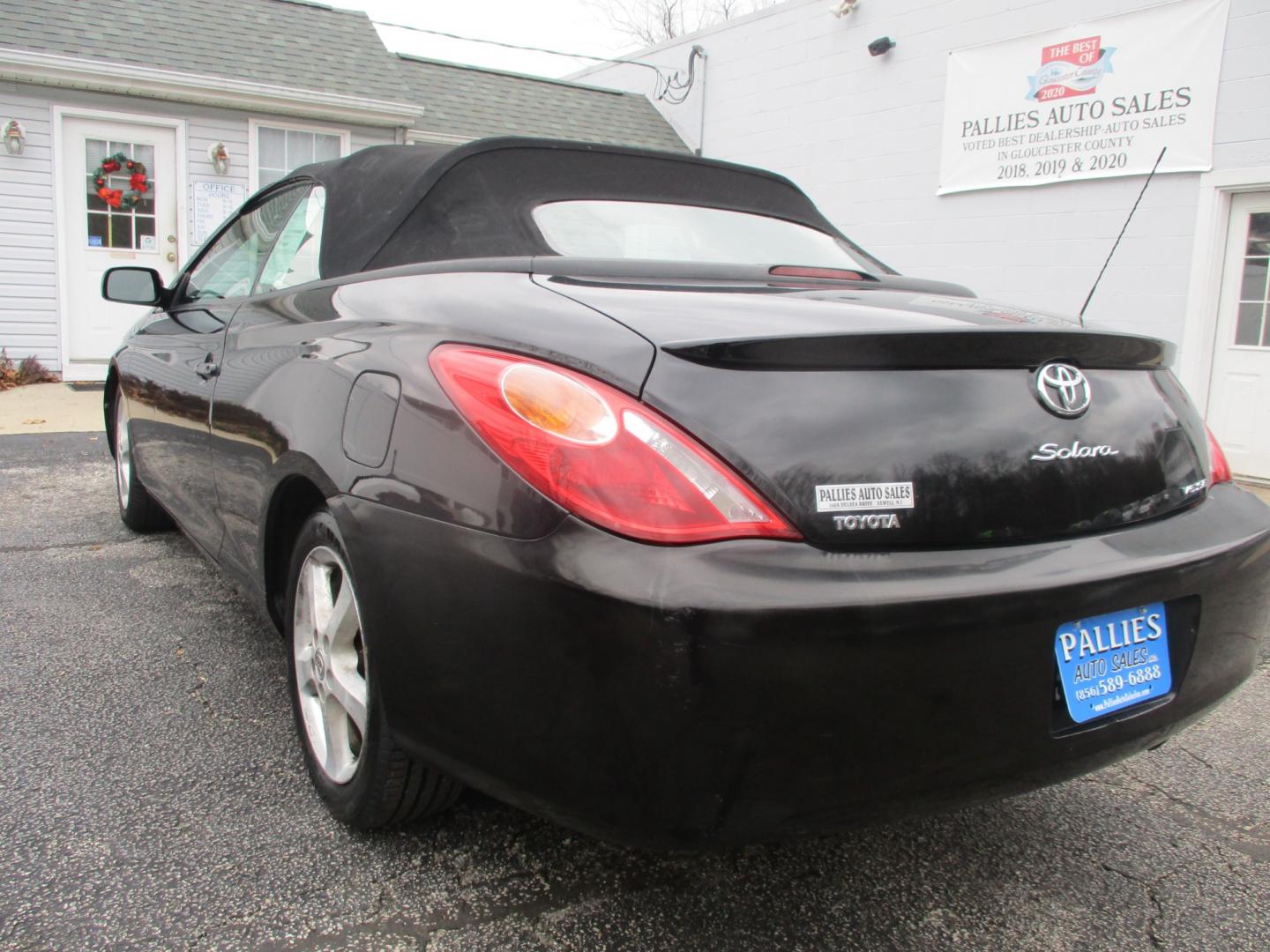 2006 BLACK Toyota Camry Solara (4T1FA38P86U) , AUTOMATIC transmission, located at 540a Delsea Drive, Sewell, NJ, 08080, (856) 589-6888, 39.752560, -75.111206 - Photo#4